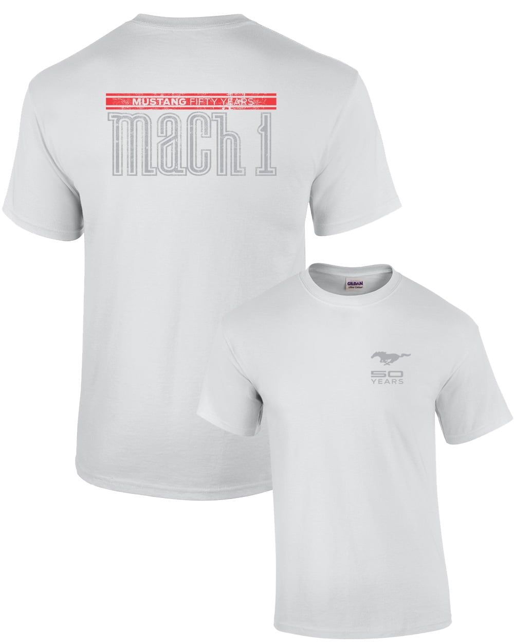 Camiseta Ford Mustang 50 Años Mach 1 Militar - Imagen 39 de 42