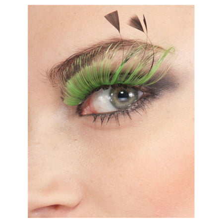Women's  Long Green Full Fairy False Costume Eyelashes