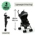 thumbnail image 4 of Ingenuity 3Dmini Lightweight Umbrella Convenience Stroller, Gray, 4 of 11