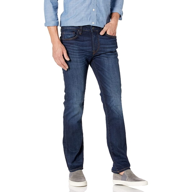 Buffalo David Bitton Mens Straight Six Jeans 40W x 32L Authentic and ...