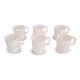 thumbnail image 1 of KIT 6 PZAS JARRITA APILABLE 250 ML CASUAL BLANCO COZA PATZU 99255/4007, 1 of 4
