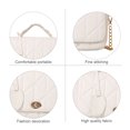 thumbnail image 3 of Small Purses and Handbags for Women, Shoulder Bags Crossbody Bags for Women with Metal Strap-White, 3 of 5