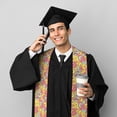 thumbnail image 5 of Fuzoiu Donut and Blue Print Graduation Sash,Graduation Stole,Unisex Adult Graduation Stole Shawl 91" Long,for Academic Commencements Shawl-Sharp Corner, 5 of 7