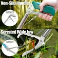 thumbnail image 4 of IC ICLOVER [2 in 1] 47 Inch Snake Tong + 39 Inch Snake Hook, Heavy Duty Snake Catcher & Collapsible Snake Hook, Wide Jaw Handling Tool with Locking, 4 of 8
