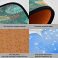 thumbnail image 2 of 2-Piece Kitchen Rugs Set Non-Slip Mats Carpet Floor for Kitchen, Bathroom (19.7"x27.6" & 19.7"x47.2") Beautiful Psychedelic Bird, 2 of 7