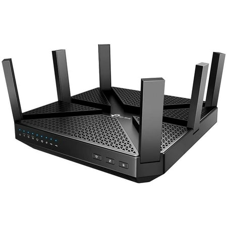 TP-Link AC4000 Smart WiFi Router - Tri Band Router , MU-MIMO, VPN Server, Advanced Security by Homecare, 1.8GHz CPU, Gigabit, Beamforming, Link Aggregation, Rangeboost, Works with Alexa(Archer