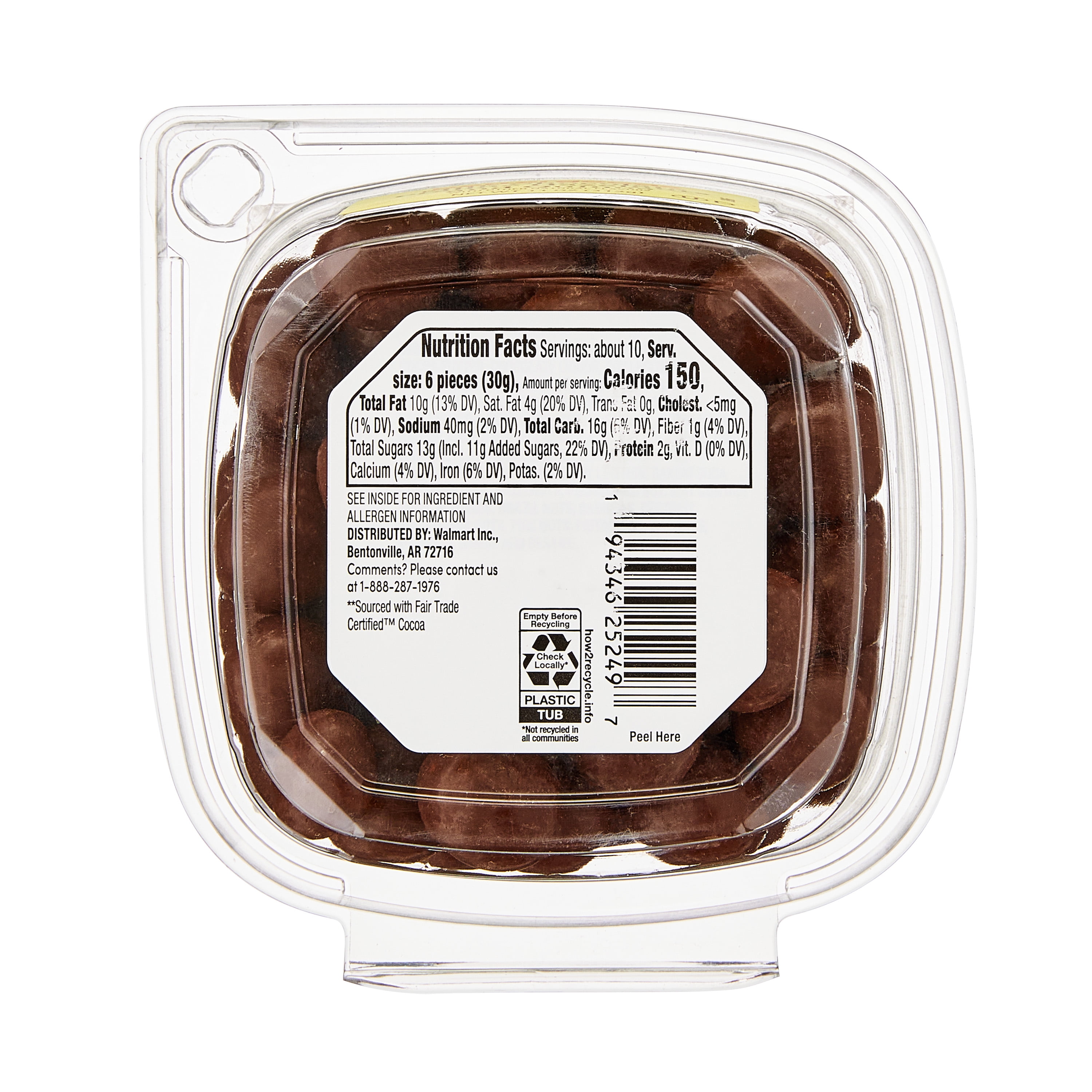 bettergoods Milk Chocolate Praline Hazelnuts and Quinoa, 11 oz