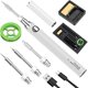 thumbnail image 1 of Cordless Soldering Iron Kit Cordless Soldering Iron Built-in 1100mAh Battery, 3 Temperature Adjustment Settings, 1 of 5