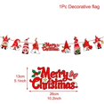 thumbnail image 3 of Guirnalda de pancartas navideñas Decoración navideña para el hogar 2024 Navidad Noel 2024 Adornos navideños Decoración navideña Año Nuevo 2025, 3 of 5