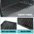thumbnail image 3 of for Rivian R1S All Weather Trunk Mat Protection Accessories, 3D Cargo Liner TPE Material Compatible with Rivian R1S 2022-2024 2025 Interior Accessories, 3 of 8