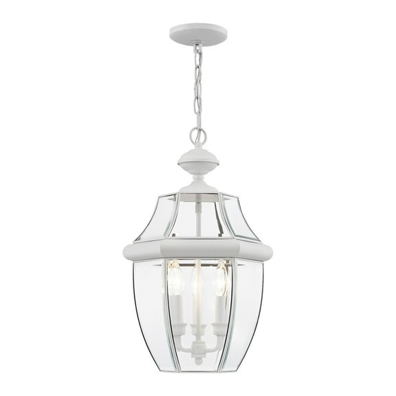 Livex Lighting Monterey Outdoor Chain Hang in White