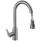 thumbnail image 1 of Grifos de Cocina de Acero Inoxidable 304, Grifo Extraíble para de Cocina, Mezcladores Montados en la Cubierta, Grifos de Agua Fría y Caliente de Tercera Marcha, 1 of 8