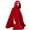 Red, variant on Dezsed Women's Shawl Wrap Open Front Cloak Cape Women Trench Coat Open Front Cardigan Jacket Coat Shawl Cape Cloak Mantle Plus Light Blue M