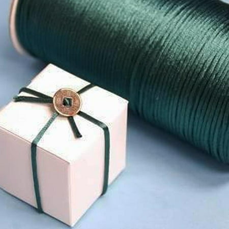Decorating Ribbon - Efavormart 2mm Rattail Decorating Ribbons 200yd For Gift Package Wrapping, Hair Bow Clips & Accessories Making Crafting Sewing