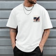 thumbnail image 6 of Ramiter 250 Anniversary USA Shirt Men USA 250th Anniversary Shirt Patriotic American Flag Eagle Tops 1776-2026 Tshirt(White,2XL), 6 of 6