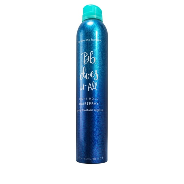 Spray para el cabello Bumble and Bumble. Does It All Light tiene una capacidad de 300 ml
