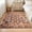 Moroccan Nomadic Style, variant on 4 Pcs Rug Tape, Double-Sided Adhesive Non Slip Rug Pads Grippers for Hardwood Floors and Tiles