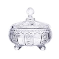 thumbnail image 1 of Bangcool Candy Jar Glass Small Vintage Sunflower Food Storage Jar Cookie Jar with Lid, 1 of 10