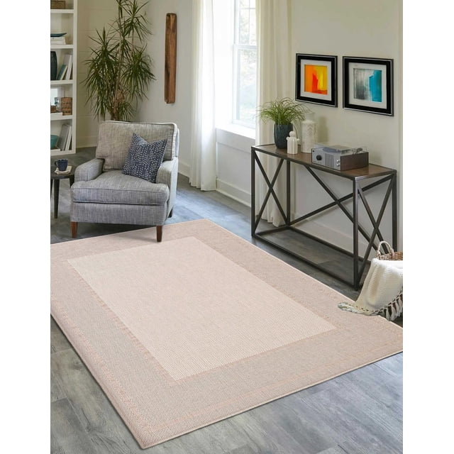 ECARPET Modern Area Rug for Living Room, Dining Room and Bedroom<br>Jute Natura <br>Collection