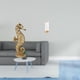 thumbnail image 2 of Estatua de resina,Estatua de resina para decoración del hogar,manualidades,oro,Porta pajitas,Dispensador de pajitas con soporte de acrílico para mostrador,Organizador de pajitas para beber, 2 of 8