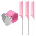 thumbnail image 1 of 1Set Magnetic Wrist Strap Hairdressing Comb Barbershop Silicone Hand Band Comb, 1 of 7
