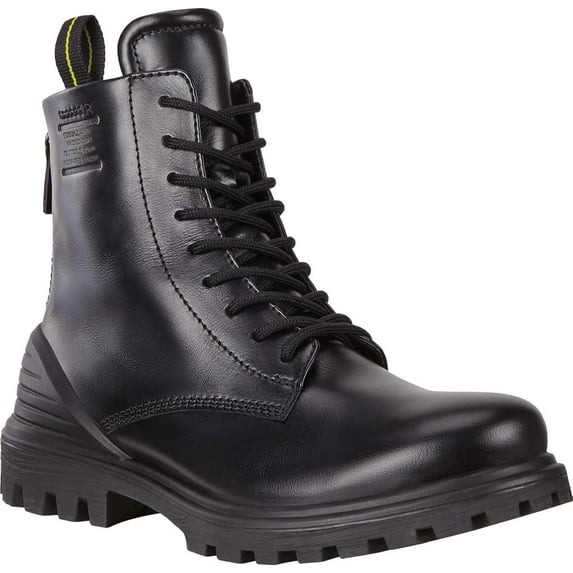 Women's ECCO Tredtray High Cut Bootie Black Cow Leather 38 M