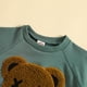 thumbnail image 4 of Odeerbi 2-7 Años Niños Niñas Trajes de Algodón Bordado de Manga Larga Sudadera Pantalones Jogger Conjunto de Dos Piezas, 4 of 9