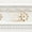 White Square Star Emboss, variant on ArtToFrames 8" x 11" Gold with Star Picture Frame, 8.5x11 inch Gold Wood Poster Frame (WOM-4755), 4 Pack