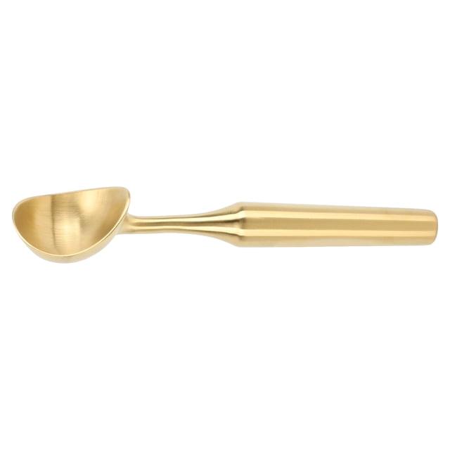 Stainless Steel Melon Baller Spoon, Heavy Duty Antistick Ice Cream Scooper Cookie Scoop with Long Handle Kitchen Gadgets for Kitchen