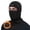 Black, variant on Winter Balaclava Face Mask for Men Women, Thermal Fleece Ski Mask with Movable Face Cover for Skiing, Snowboarding(Black)