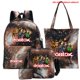 thumbnail image 1 of Roblox mochila informal de cinco piezas, bolso de hombro, bolso para bolígrafos, pequeño, regalo de cumpleaños para niños, 1 of 4