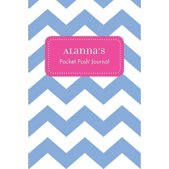 Alanna's Pocket Posh Journal, Chevron, (Paperback)