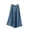 (Fashion 149)Blue, variant on Women's High Waist Cotton Blend Culottes Wide Leg Casual Pants with Pockets Breathable Summer Fashion Womens Pant
