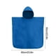 thumbnail image 3 of Toalla de Playa Tipo Albornoz de Secado Rápido con Bolsillo y Capucha | Azul Poliéster | 60X60Cm | Ideal para Surf, Natación y Baño | Niños de 5 a 13 Años | 1 Unidad, 3 of 6