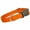 Size: Large; Color: Orange, variant on Dog Pet Adjustable Nylon Collar Small Medium Large XL With Buckle Puppy