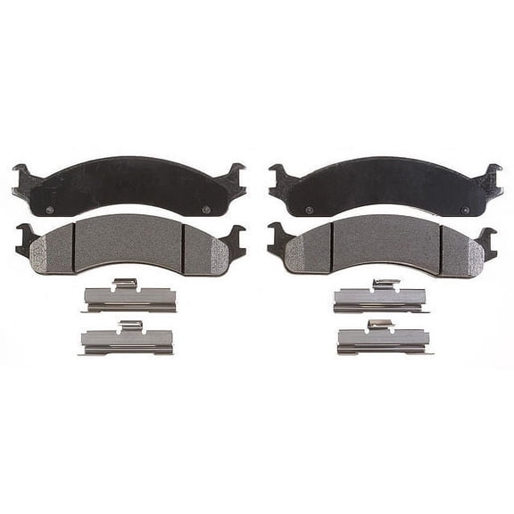 Front Brake Pad Set - Compatible with 2003 - 2007 Ford E-250 2004 2005 2006
