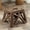 brown, variant on Portable Folding Chair High Load Bearing Durable Foldable Small Stool for Indoor/Outdoor Use, Camping, Hiking, Fishing, BBQ