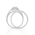 thumbnail image 4 of Forever Bride Stacking Diamond Engagement Ring 1/3 ct 10k White Gold, 4 of 5