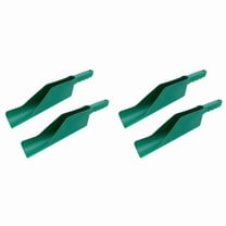 4Pcs Gutter Cleaning Scoop Gutter Getter Cleaner Roof Gutters Cleaning Tool for Ditch Skylights Garden Cleaning Shovel,4 x Gutter Cleaning Scoop,Green