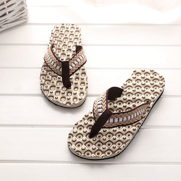 PEONAVET Acupressure Reflexology Massage Slippers Sandals for Men & Women Relief Plantar Fasciitis Sandals, Boost Circulation Improves Massage Therapy for Men Women Health