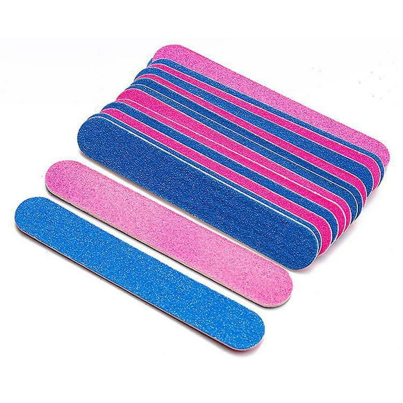 Dww-120 Pcs Lime Ongles - Jetable Professionnel Double Face Fine Abrasif Lime Ongles Plaque Usage Unique