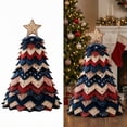 thumbnail image 4 of 2026 New DIY Quilted Christmas Tree Kit, 3D Fabric Patchwork Craft Set for Beginners, Handmade Tabletop Holiday Decor, Ideal for Home Mantel Table Office Display (#G), 4 of 5