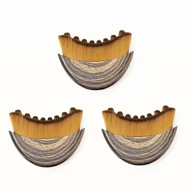 Lymphatic Contour Face Brush,Dry Brushing Face Brush,Lymphatic Drainage Massager