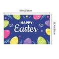 thumbnail image 3 of HongHeng 59x35 inch Happy Easter Backdrops Cloth Happy Hanging Wall Banner Bunny Grassland Eggs Photography Background for Easter Spring Party Decoration Happy Easter Sign, 3 of 6