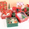 thumbnail image 2 of 1Pc Merry Christmas Candy Box Mini Tinplate Box Sealed Jar Jewelry Organizer Gift Candy Baking Cookies Case For Home Xmas, 2 of 19