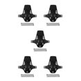 thumbnail image 1 of Toystoory Guardabarros de plástico para bicicleta de montaña, guardabarros para bicicleta de carretera, Dirtboard, piezas extraíbles para ciclismo Type5 NO5 Toystoory CBP057797, 1 of 6