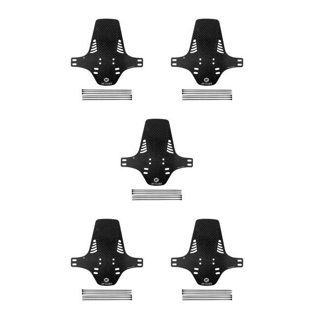 Toystoory Guardabarros de plástico para bicicleta de montaña, guardabarros para bicicleta de carretera, Dirtboard, piezas extraíbles para ciclismo Type5 NO5 Toystoory CBP057797