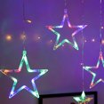 thumbnail image 3 of Guirnalda Luces LED Hadas Con Estrellas Navideñas para Fiestas en El Jardín Del (multicolor), 3 of 9