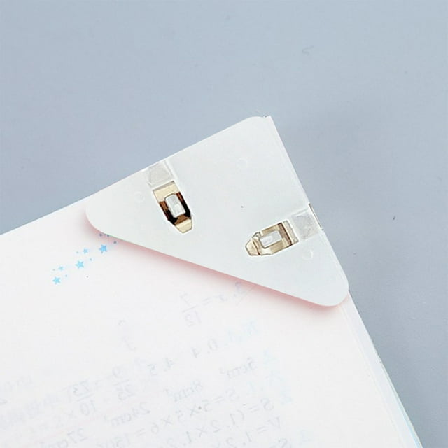 Qocolhg Polygon Clip Student Test Paper Material Protection Corner Clip Multi-functional Polygon Clip Snack Clip Stationery Office School Back to School Supplies on Clearance