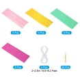 thumbnail image 3 of Uxcell Tassel Garland Banner Tissue Paper Tassels Party Decorations DIY Kits for Wedding Birthday Gold/Fuchsia/Mint Green/Laser Pink, 3 of 6